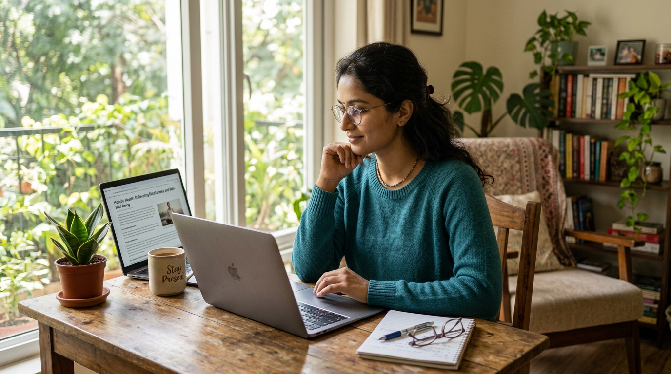 Article illustration: Mindfulness and Stress: Evidence-Based Practices